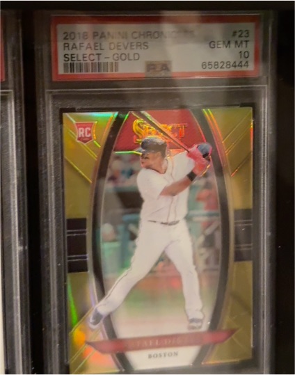2018 Panini Select #23 Rafael Devers — front