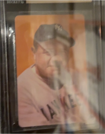 1973 U.S. Playing Cards #GSA Babe Ruth — front