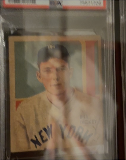 1934 Diamond Stars #11 Bill Dickey — front