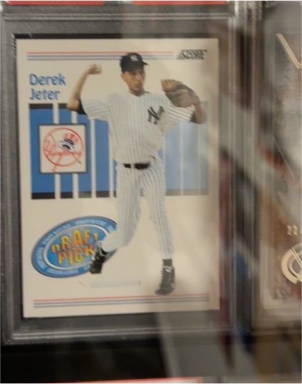 1993 Score #489 Derek Jeter Rookie Card — front