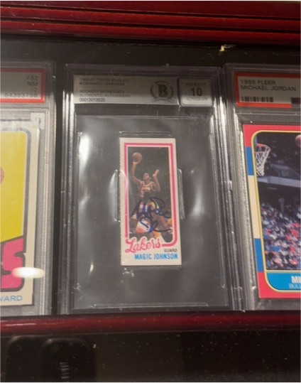 1980 Topps #139 Magic Johnson — front