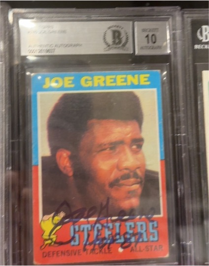 1971 Topps #245 Joe Greene — front
