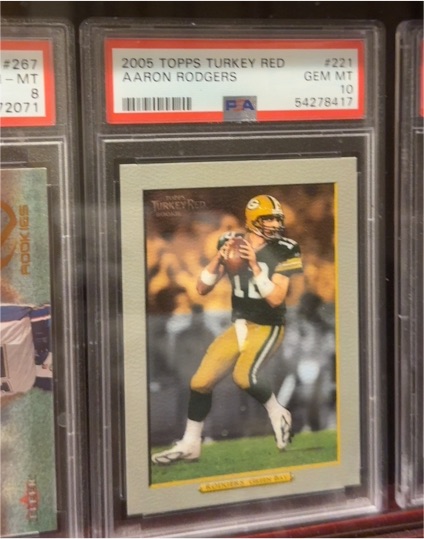 2005 Topps Turkey Red #221 Aaron Rodgers — front