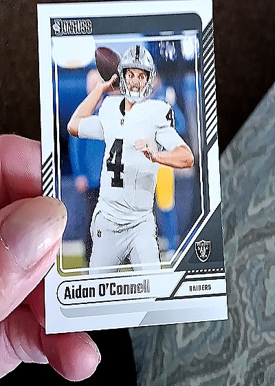 2024 Panini Donruss #30 Aidan O'Connell — front