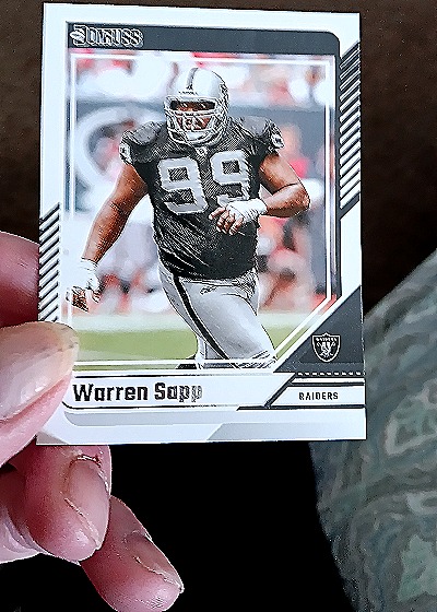 2024 Donruss #299 Warren Sapp — front