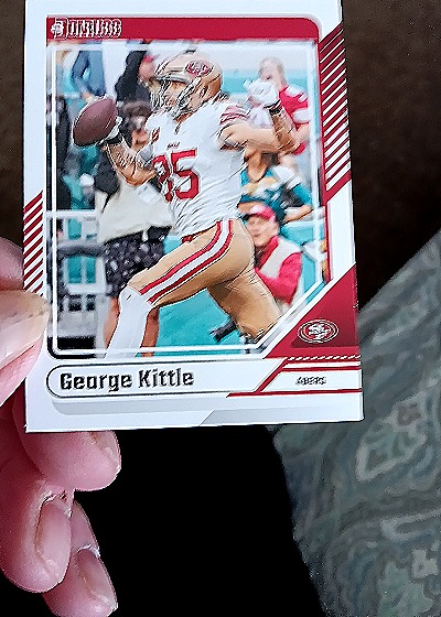2024 Panini Donruss #112 George Kittle — front