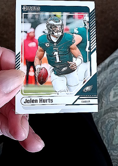2024 Panini Donruss #50 Jalen Hurts — front