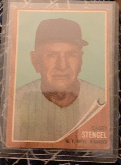 1962 Topps #29 Casey Stengel — front