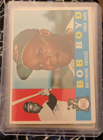 1960 Topps #207 Bob Boyd — front
