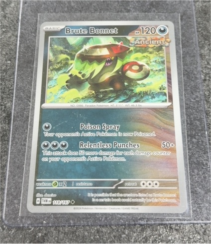 2024 Pokémon SV06 Twilight Masquerade #118 Brute Bonnet — front
