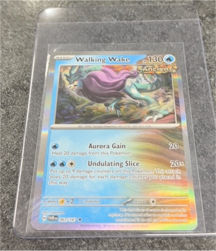 2024 Pokémon #063 Walking Wake — front