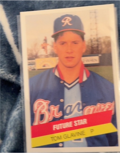 1987 TCMA International League All-Stars #32 Tom Glavine — front
