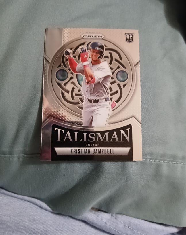 2025 Panini Prizm #1 Kristian Campbell Talisman — front