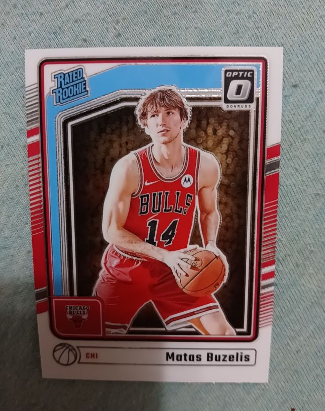 2024-25 Panini Donruss Optic #271 Matas Buzelis — front
