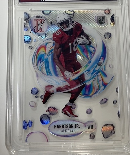 2024 Topps Signature Class #F-13 Marvin Harrison Jr Fluidity — front