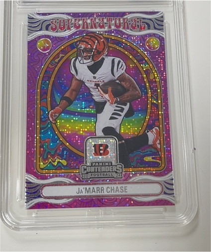 2024 Panini Contenders #8 Ja'Marr Chase Supernatural — front
