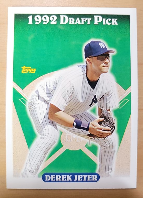 2006 Topps #18 Derek Jeter Rookie of the Week — front