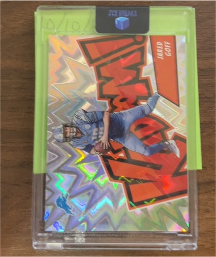 2024 Panini Absolute Kaboom! Horizontal Jared Goff — front