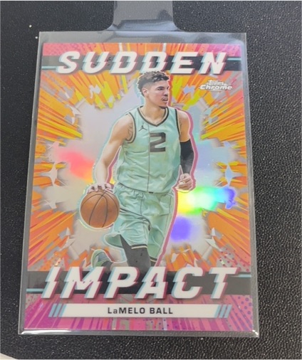 2023-24 Topps Chrome Sudden Impact #SI-6 LaMelo Ball — front