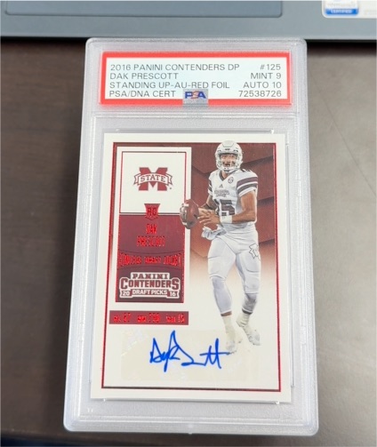 2016 Panini Contenders Draft Picks #125 Dak Prescott — front