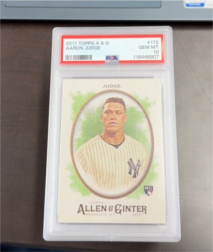 2017 Topps Allen & Ginter #172 Aaron Judge — front