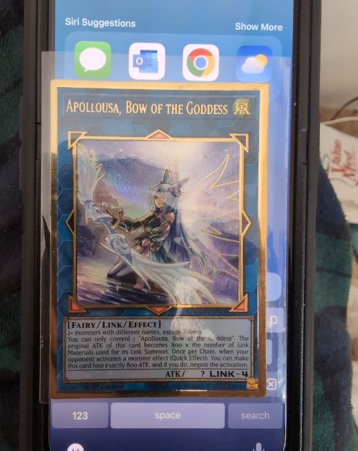 Yu-Gi-Oh! Apollousa, Bow of the Goddess RA02-EN040 — front