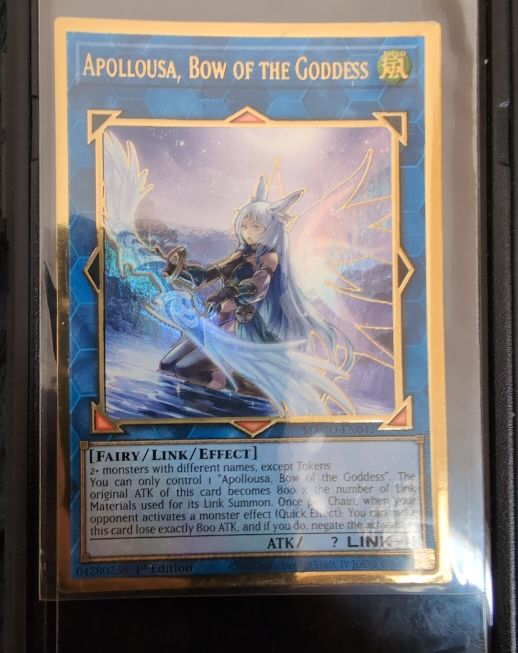 Yu-Gi-Oh! MAGO-EN041 Apollousa, Bow of the Goddess — front