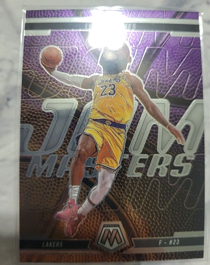 2024-25 Panini Mosaic Jam Masters #16 LeBron James — front