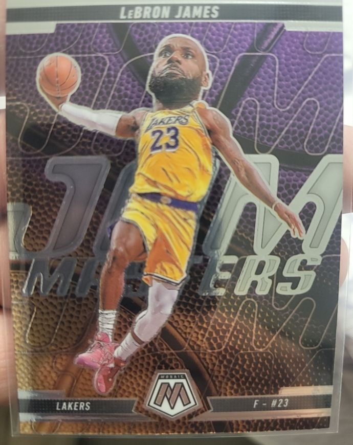 2024-25 Panini Mosaic #16 LeBron James Jam Masters — front