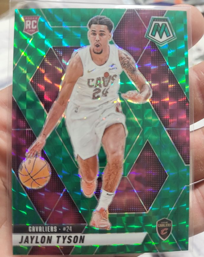2024-25 Panini Mosaic #217 Jaylon Tyson — front