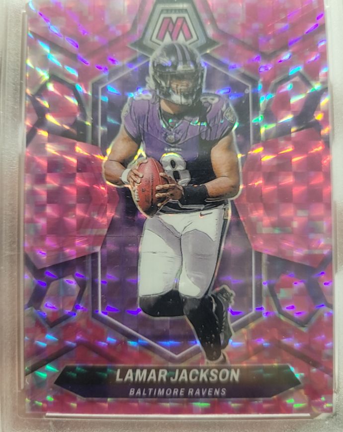 2024 Panini Mosaic #15 Lamar Jackson — front