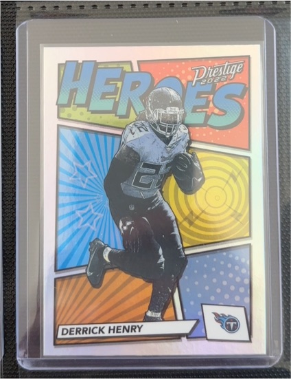 2022 Panini Prestige Heroes #H-8 Derrick Henry — front