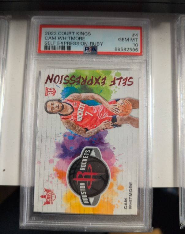 2023 Panini Court Kings #4 Cam Whitmore Self Expression-Ruby — front