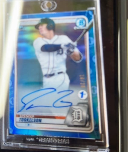 2020 Bowman Draft - Chrome Spencer Torkelson #BD-121 Batting (RC) — front