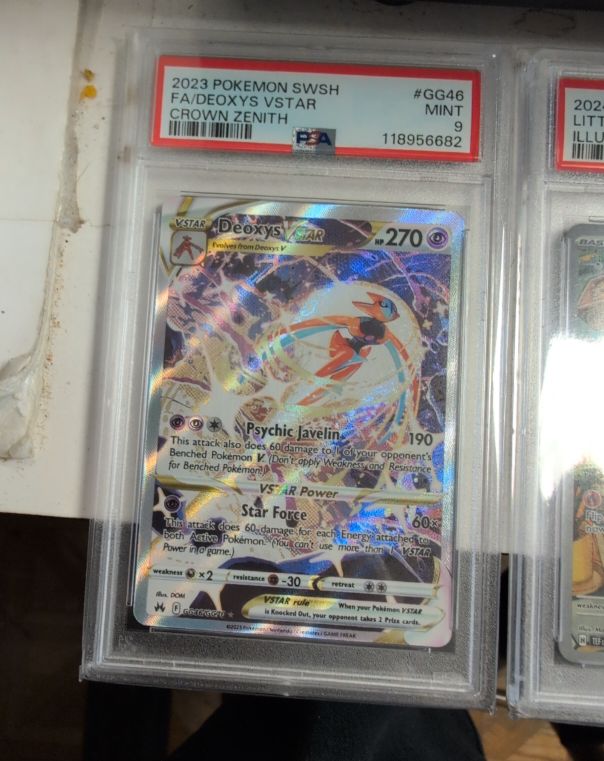 2023 Pokemon SWSH #GG46 Deoxys VSTAR Crown Zenith — front