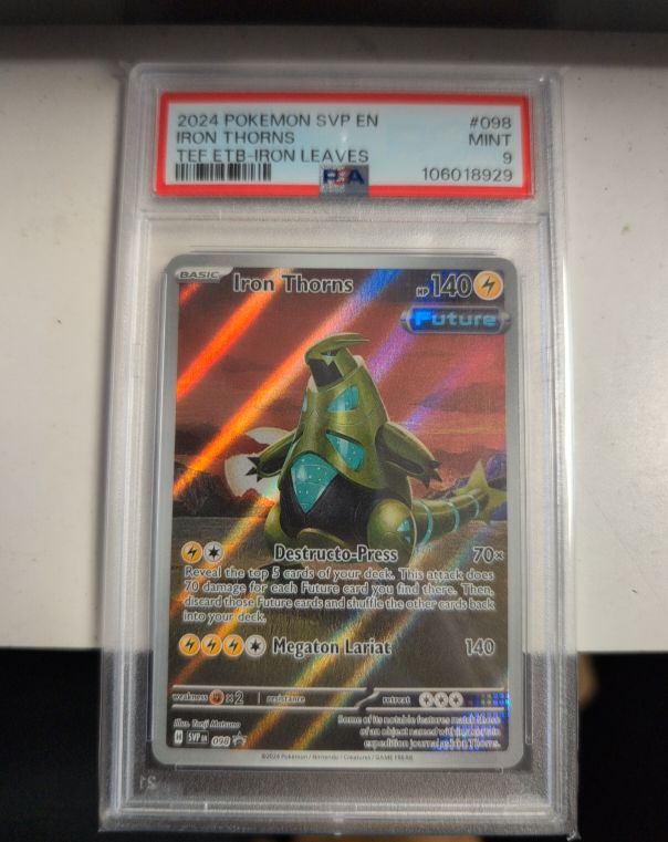 2024 Pokemon SVP #098 Iron Thorns — front