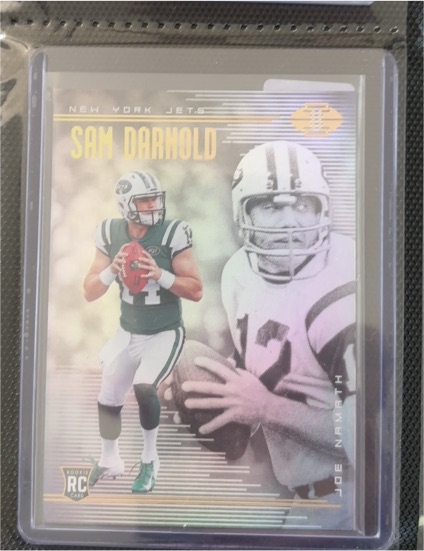 2018 Panini Illusions #37 Sam Darnold — front