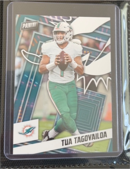 2020 Panini Player of the Day #98 Tua Tagovailoa — front