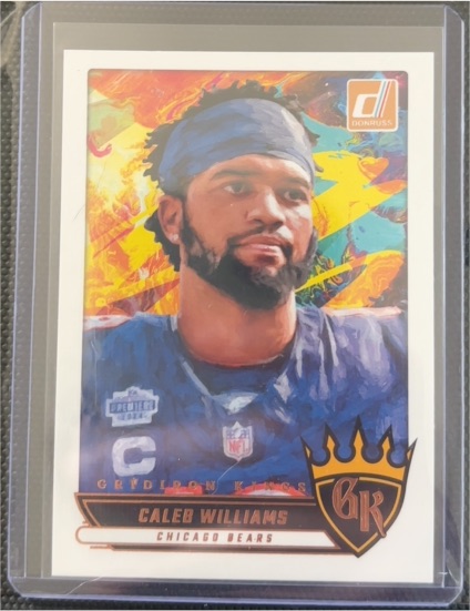 2025 Donruss Gridiron Kings #GK-CWS Caleb Williams — front
