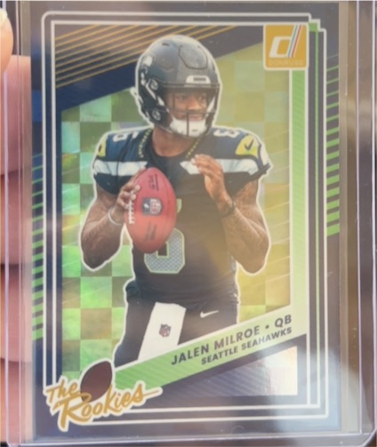 2025 Panini Donruss The Rookies #12 Jalen Milroe — front