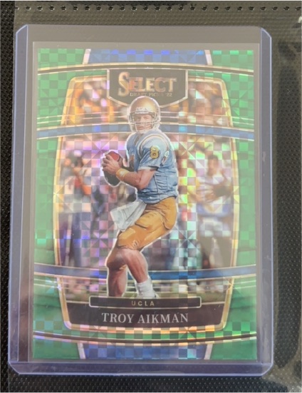 2022 Panini Select Draft Picks #55 Troy Aikman — front