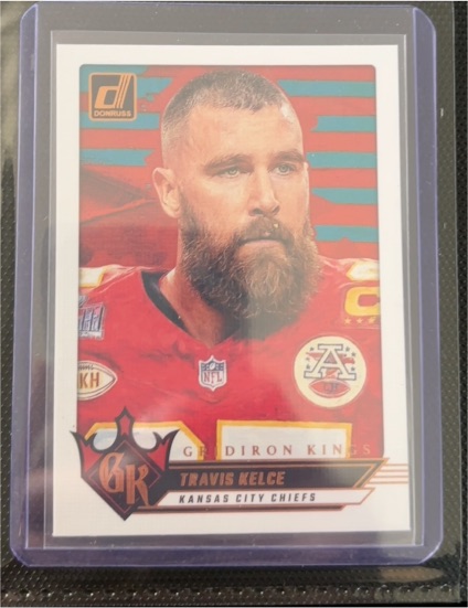 2024 Panini Donruss Gridiron Kings #1 Travis Kelce — front