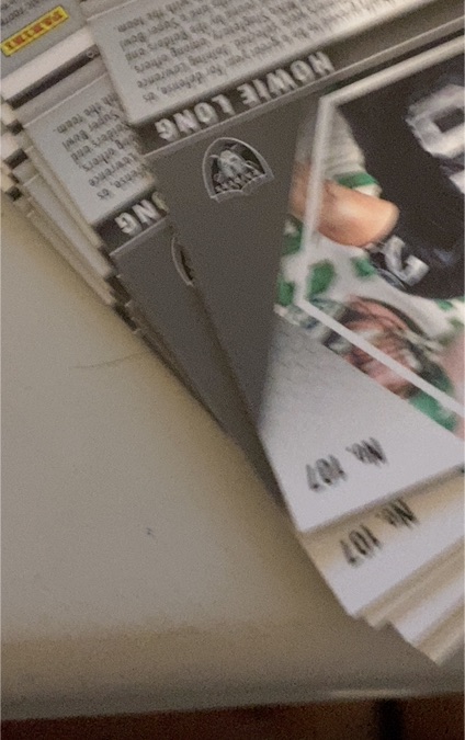 1990 Pro Set #107 Howie Long — front