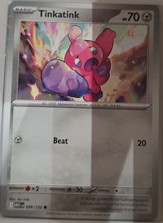 2025 Mega Evolution #096 Tinkatink — front