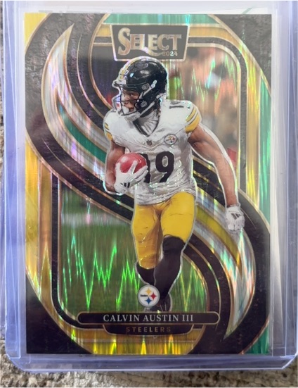 2024 Panini Select Premier Level #133 Calvin Austin III — front