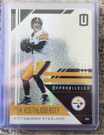 2018 Panini Unparalleled Ben Roethlisberger — front