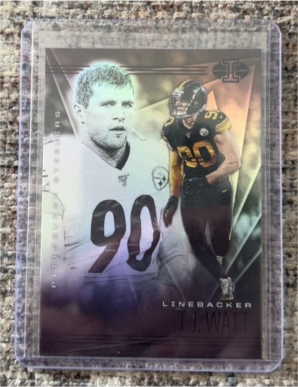 2020 Panini Illusions #87 T.J. Watt — front