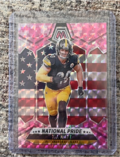 2024 Panini Mosaic #266 T.J. Watt — front