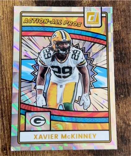 2025 Donruss Football #AAP-XMC Xavier McKinney — front