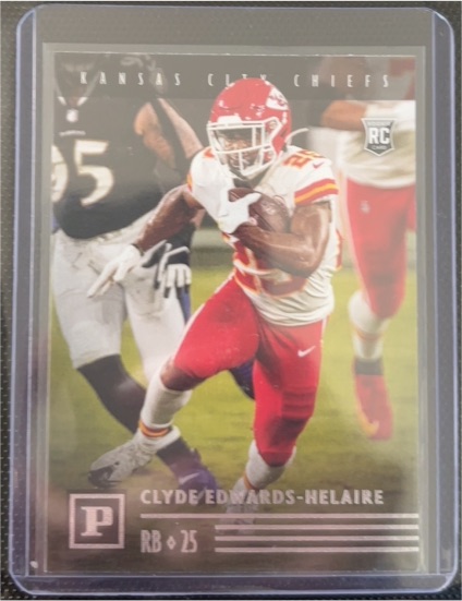 2020 Panini Chronicles #PA-8 Clyde Edwards-Helaire — front